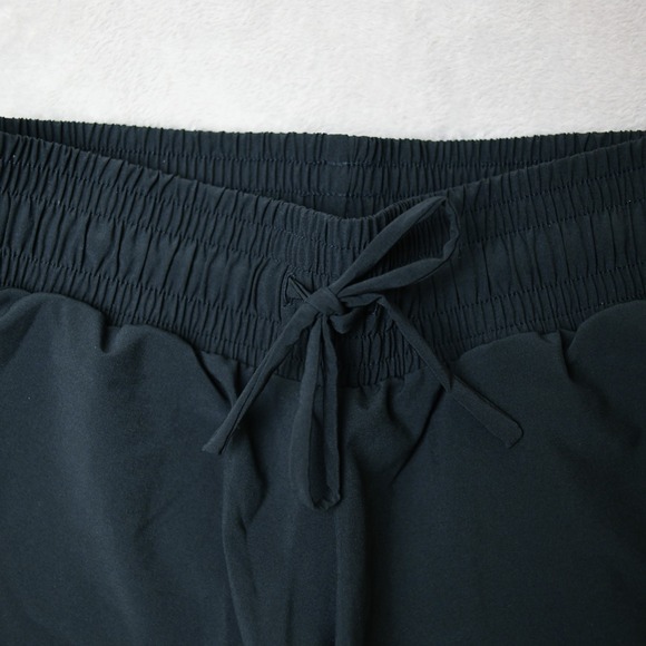 Albion Fit Black Lunge Shorts Womens S Athletic Running Gym‎ Workout High Waist - Picture 4 of 9